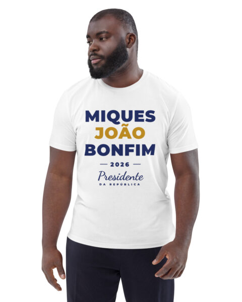 Camiseta de Algodão Orgânico Unissex